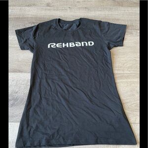 Rehband Tee in Black Size Medium